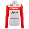 Wielershirt 2023 Trek-Segafredo Lange Mouw - Rood Wit